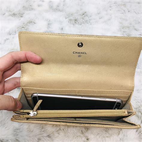 chanel chain on wallet|genuine chanel wallets.